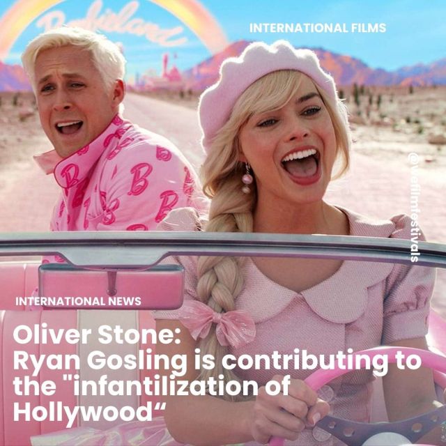 Oliver Stone: Ryan Gosling is contributing to the "Infantilization of Hollywood“